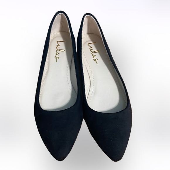 Lulus Shoes - Lulu’s Black Flats | Size 7